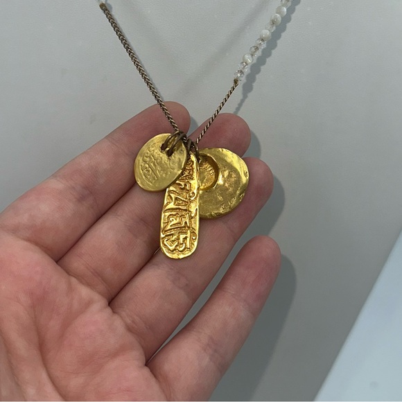 Chan Luu Long Necklace Charm Chain Beading - Picture 3 of 8